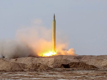 Prueba de misiles de largo alcance en Irán