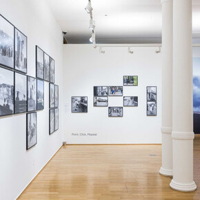 More than a postcard. Le luxembourg entre arrivée et départ, exhibition view. Courtesy of Cercle Cité