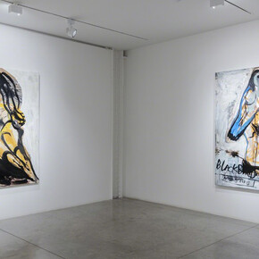 Tsibi Geva. Jolt, Exhibition view. Courtesy of Albertz Benda