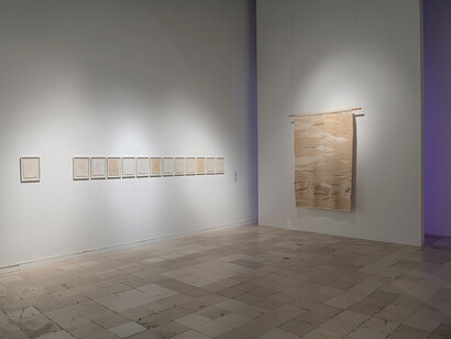 Repetitive acts. The power of weaving and textile in contemporary art, exhibition view. Courtesy of NiMAC