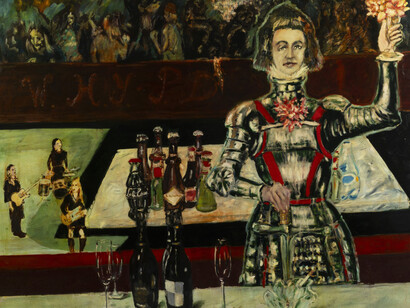 Jan Van Imschoot, Jehanne à travers le temps (detail), 2024. Courtesy of Templon