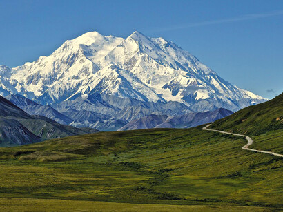 Parque nacional y reserva Denali, Alaska. EE. UU.