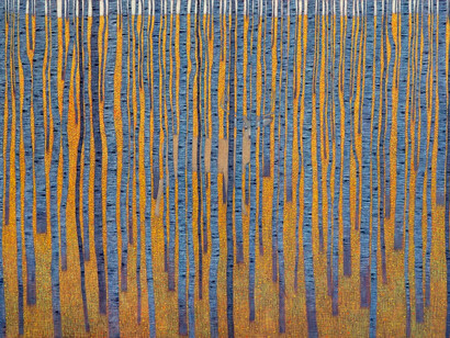 David Grossmann, Continuations, autumn (detail). Courtesy of Altamira Fine Art