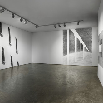 Kate Teale, Vanishing points, exhibition view. Courtesy of Smack Mellon. Photo by Etienne Frossard