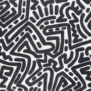 Keith Haring, La colección. Keith Haring, pintura en exposición. Cortesía del Phoenix Art Museum