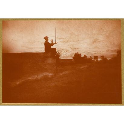 Photographer Unknown, Untitled [Greece], ca. 1900, gum bichromate, 3-1/8 x 4-1/2 inches