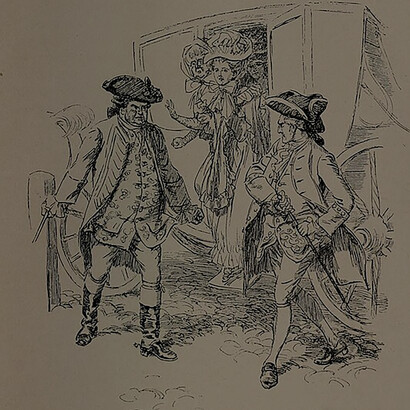 The precarious nature of female characters is evident when Evelina is coerced into accepting a carriage ride, demonstrating the control exerted by men like Sir Willoughby over women's decisions