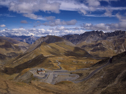 La salita del Col du Galibier
