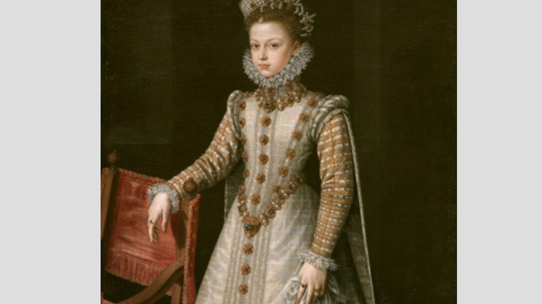 The Infanta Isabel Clara Eugenia, 1579. Oil on canvas, 116 x 102 cm. Courtesy of Museo del Prado