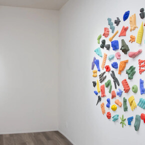 Tom Driscoll, Configurations, exhibition view. Courtesy of Quint Gallery 