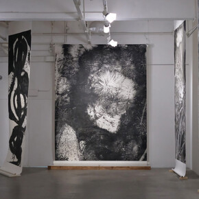 Bingyi, Formation of the cosmos, exhibition view. Courtesy of Hanart TZ Gallery 