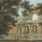 Dinastia Savini, dipinto in mostra. Per gentile concessione di Artemide PR