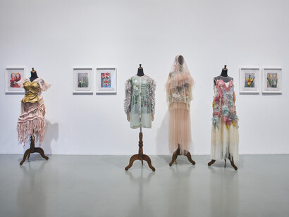 Exhibition view of “Baroque Archipelago” at Mizuma Gallery,  22 January to 21 February 2021. Photography by Wong Jing Wei, image courtesy of Mizuma Gallery