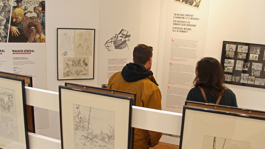 Magasin Général. Courtesy of Comics Art Museum