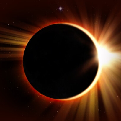 Eclipse solar híbrido