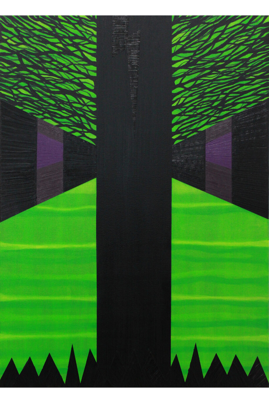 Morrison, Alex Gene 'Psychic Vampire', 2014, Oil on canvas, 92 x 66 cm