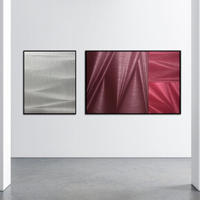 Hamilton Aguiar, Above the Fold, 2023, installation view. Courtesy the artist and Blank Space, NYC