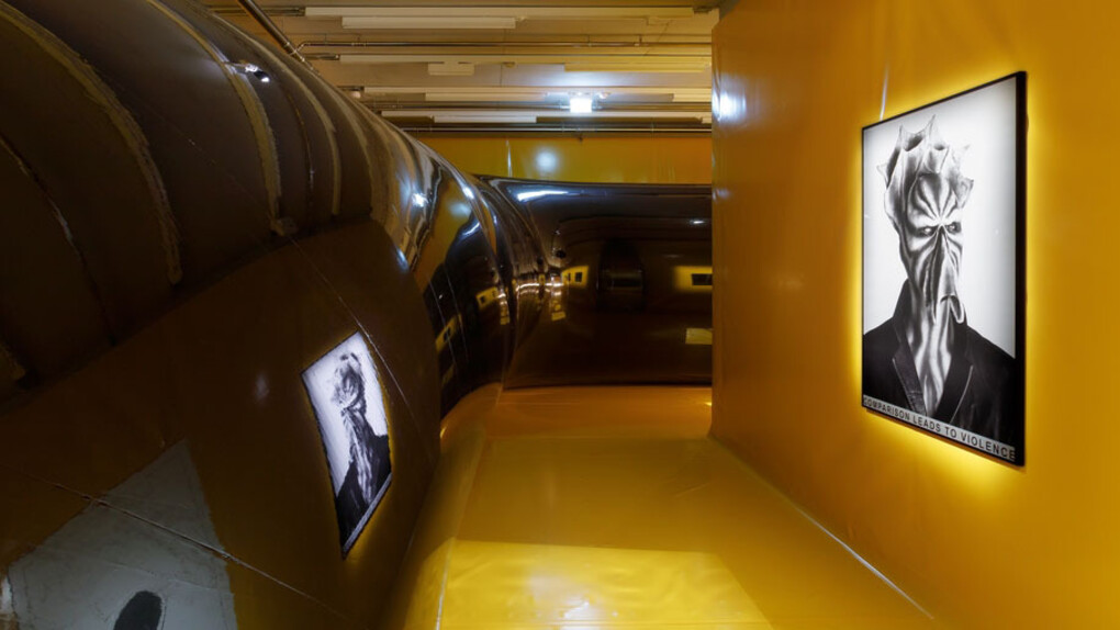 Will Benedict: Comparison Leads to Violence (poster), 2013
Courtesy of the artist and Neue Alte Brücke, Frankfurt