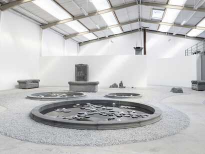 Hans Op de Beeck, Exhibiton view ‘Kids, cabinets, pictures and ponds’ - Galleria Continua / Les Moulins, May 2018
Courtesy the artist and Galleria Continua, San Gimignano / Beijing / Les Moulins / Habana. Photo by Oak Taylor-Smith