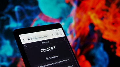 ChatGPT on a phone screen. ChatGPT provides insightful context along with accurate information