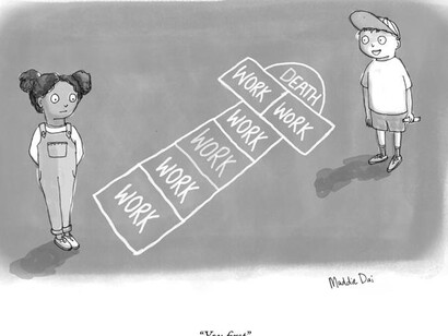 Funny Ladies at The New Yorker. Courtesy of Society of Illustrators