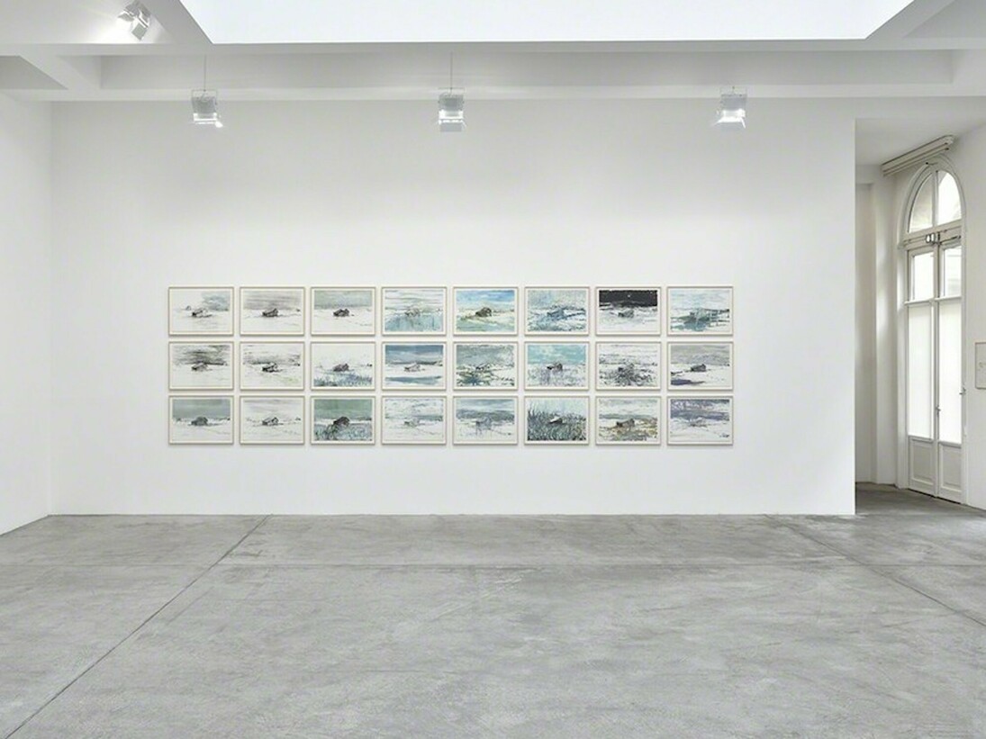 Sabine Moritz, Dawn, Exhibition view. Courtesy of Galerie Marian Goodman