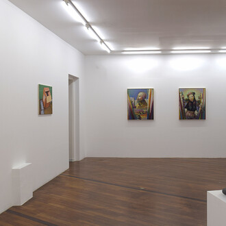 Various artists, Peak eye, exhibition view. Courtesy of Galerie Gebr. Lehmann