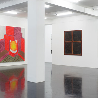 Johannes Herrmann, Under the same sky, ausstellungsansicht. Mit freundlicher genehmigung der Galerie Nagel Draxler