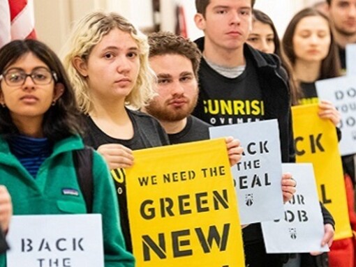 The rapid introduction of a Green New Deal is a necessary and profound civilisational transformation or system change