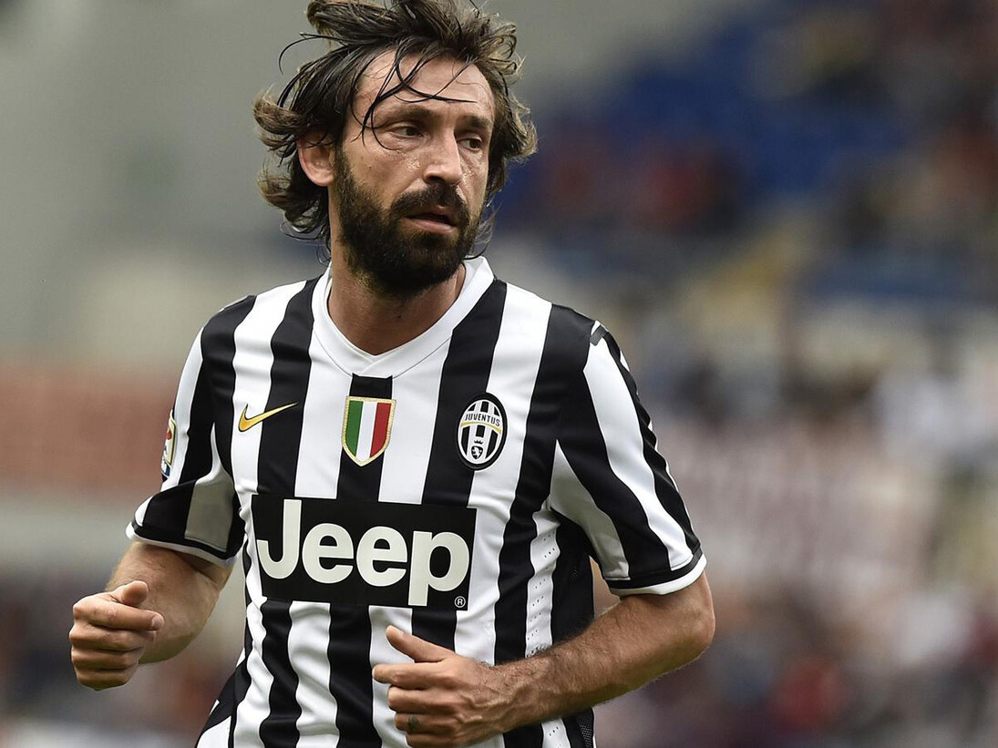 El jugador de la Juventus de Turín Andrea Pirlo