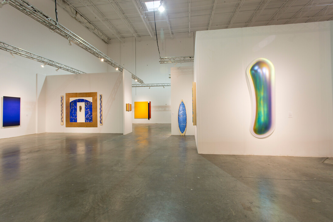 Installation view, Made in California: Selections from the Frederick R. Weisman Art
Foundation, at Mana Wynwood, December 1, 2015. Photo by E. Lee Smith.