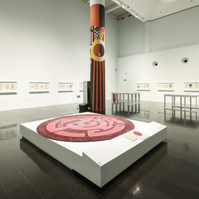 The splendor of the grand master, the luminary of Guanghua road: Pang Xunqin special exhibition, exhibition view. Courtesy of Tsinghua University Art Museum