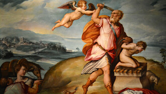 Sacrifice of Isaac, Giorgio Vasari