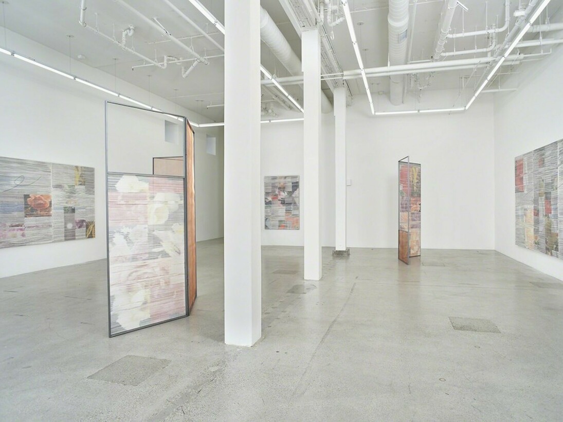 Evergreen, Searchlight, Rosebud, Exhibition view. Courtesy of Jessica Silverman Gallery