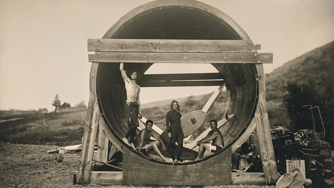 JJoni Sternbach, 17.02.08 #7 In a barrel, 2017. Courtesy of Berggruen Gallery