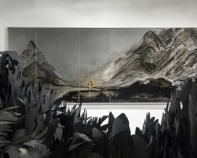 Jennifer Wen Ma, Exhibition view. Courtesy of Sandra Gering Inc