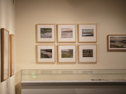 The master's touch on the heartstrings, exhibition view. Courtesy of the Tsinghua University Art Museum