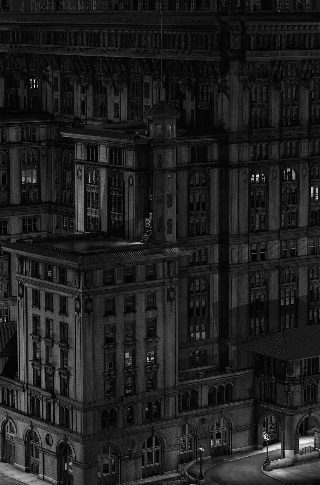 Stan Douglas, The Second Hotel Vancouver, 2014, Digital chromogenic print mounted on aluminum, 96 x 60 inches (243.8 x 152.4 cm), Courtesy the artist and David Zwirner, New York