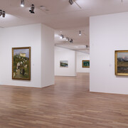 Ferdinand Hodler and Filippo Franzoni. An artistic bond, exhibition view. Courtesy of MASI Lugano