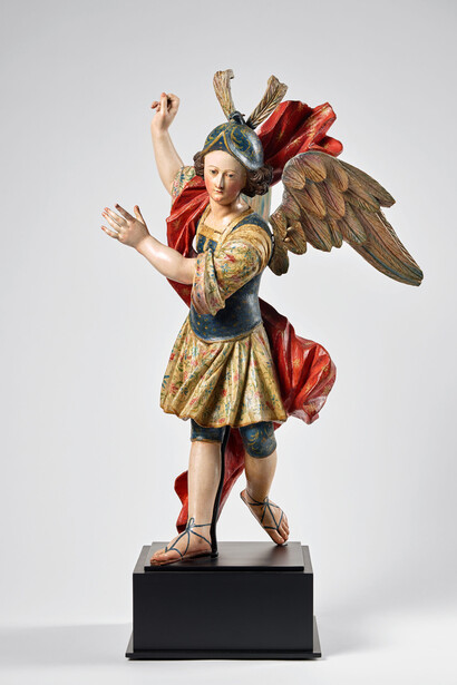 Unidentified artist, St. Michael Archangel, 17th century. Courtesy of Georgia Museum of Art