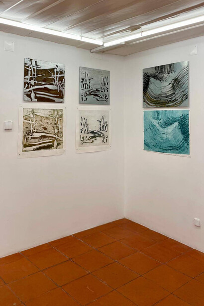 Nim. Teresa Castanheira, Matrizes, vista da exposição. Cortesia da Galeria Diferença