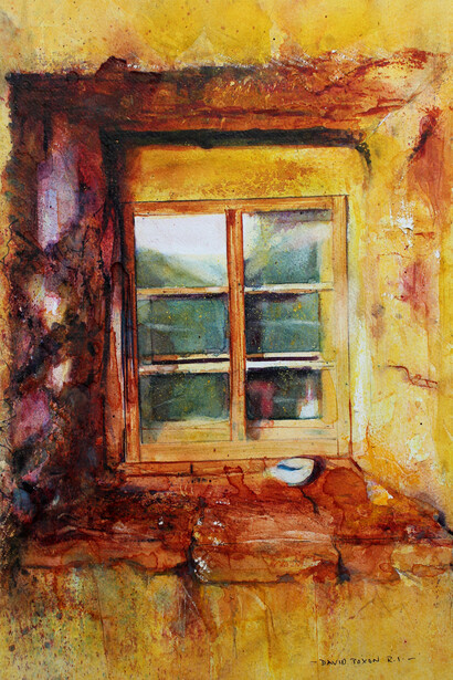 David Poxon RI, French Window