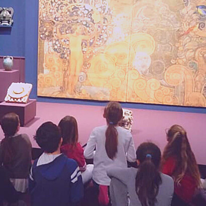 Laboratorio per ragazzi in mostra