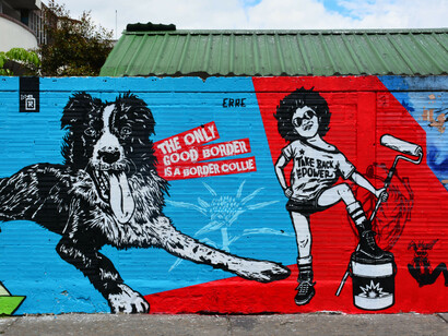 Arte urbano por Erre. La foto es de la propia Erre