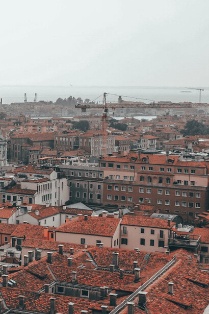 La città di Venezia vista dall'alto, Italia