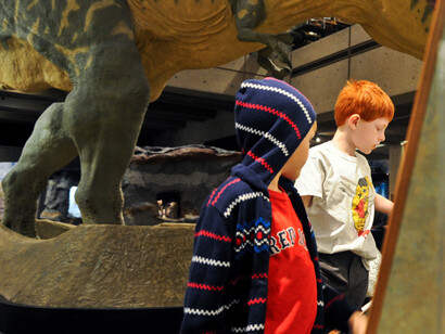 Dinosaurs: Modeling the Mesozoic. Courtesy of Museum of Science 