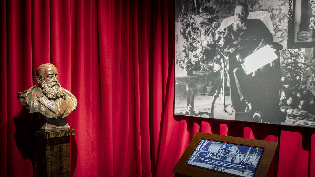 Mäzene. Die geschichte der Serlachius ksunstsammlung, Ausstellungsansicht. Mit freundlicher Genehmigung des Serlachius Museums