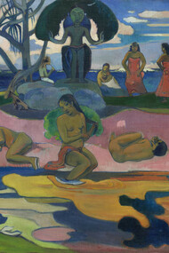 Paul Gauguin. Mahana no atua (Day of the God), 1894. Helen Birch Bartlett Memorial Collection.