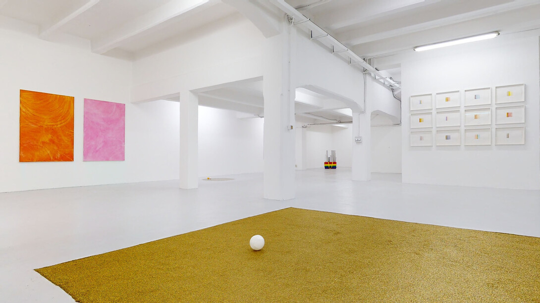 Installation view, Stefan Milosavljevic @ The Flat – Massimo Carasi, Milano