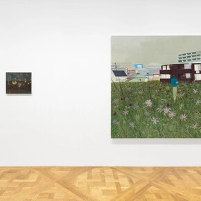 Yu Nishimura, Clearing unfolds, exhibition view. Courtesy of David Zwirner Gallery